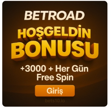 Betroad - 3000 TL Bonus ve Hergün Freespin