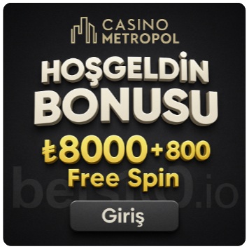 CasinoMetropol + 8000 TL + 800 FS