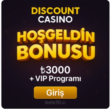 Discount Casino + 3000 TL Cashback - VIP
