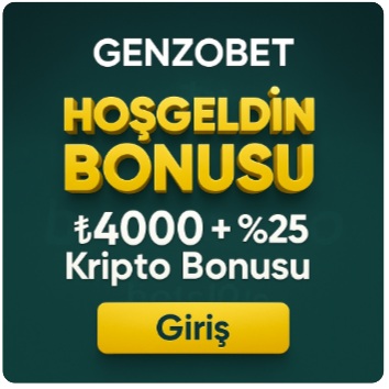 Genzobet - 4000 TL bonus + 25 Bonus