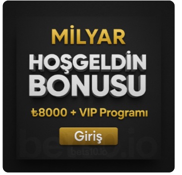 Milyar - 8000 TL Bonus + VIP Programı